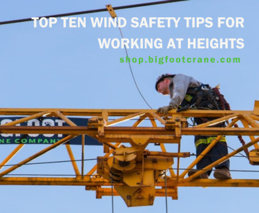 Top Ten Wind Safety Tips for Working at Heights